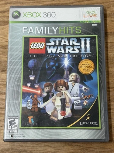 LEGO Star Wars 2 II (Xbox 360) Family Hits Complete CIB Tested Fast Shipping!