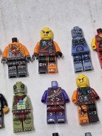 Lego Ninjago Minifigure Parts Lot Incomplete Pieces Lloyd Golden/Skybound++