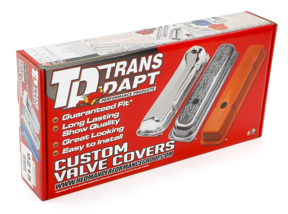 Cubierta de válvula de acero cromado Trans-Dapt Performance Products 9215 Foto 2 de 4