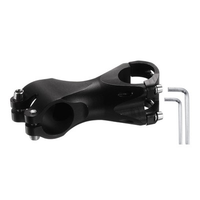 Lenkerstange für MTB 31,8mm 15° 80mm schwarz