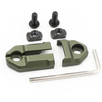 #ad LThyzszb Mlok Remote Pressure Switch Mount Plate 50mm*19mm Army green $24.24