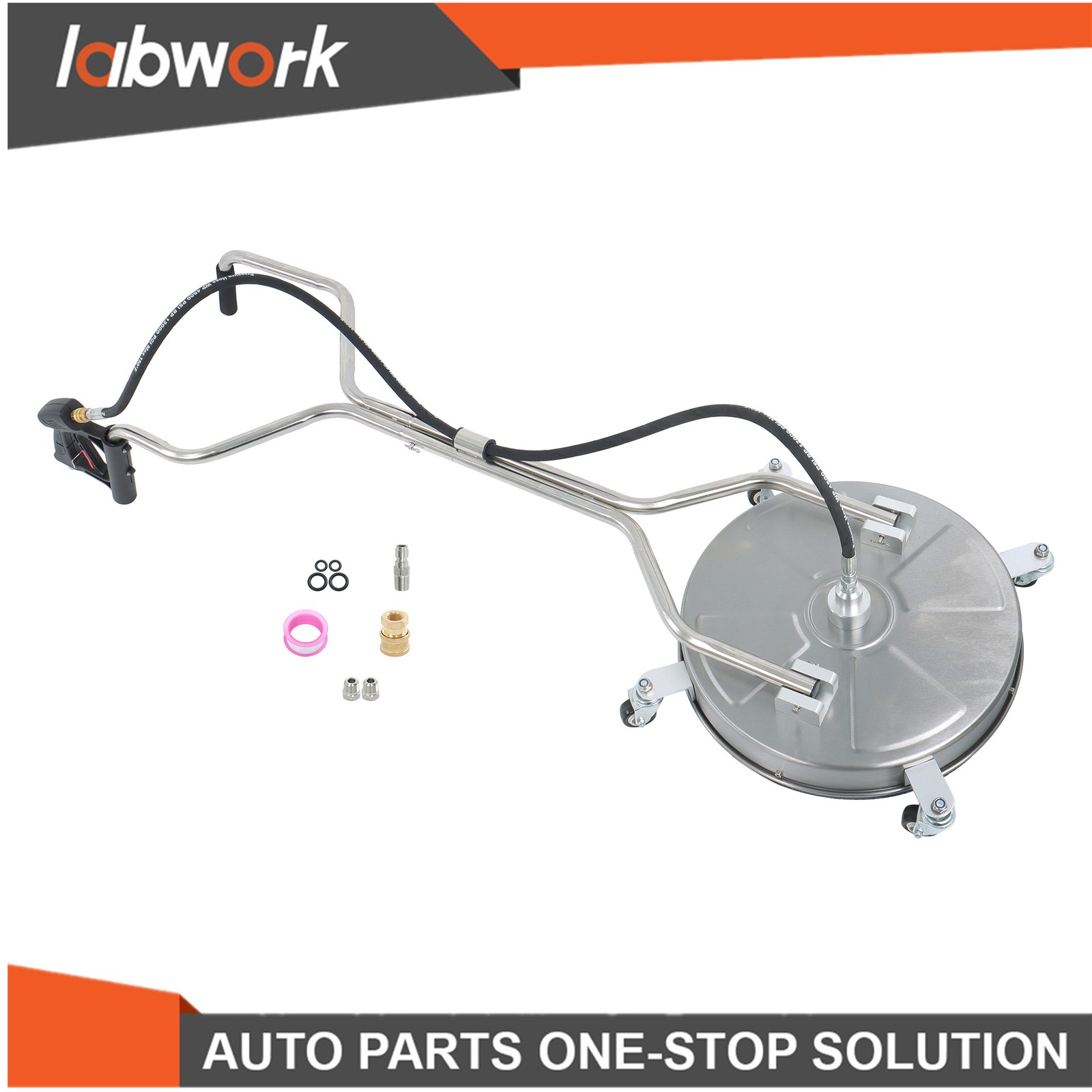 Labwork 18" Pressure Washer Surface Cleaner 6000PSI Dual Han