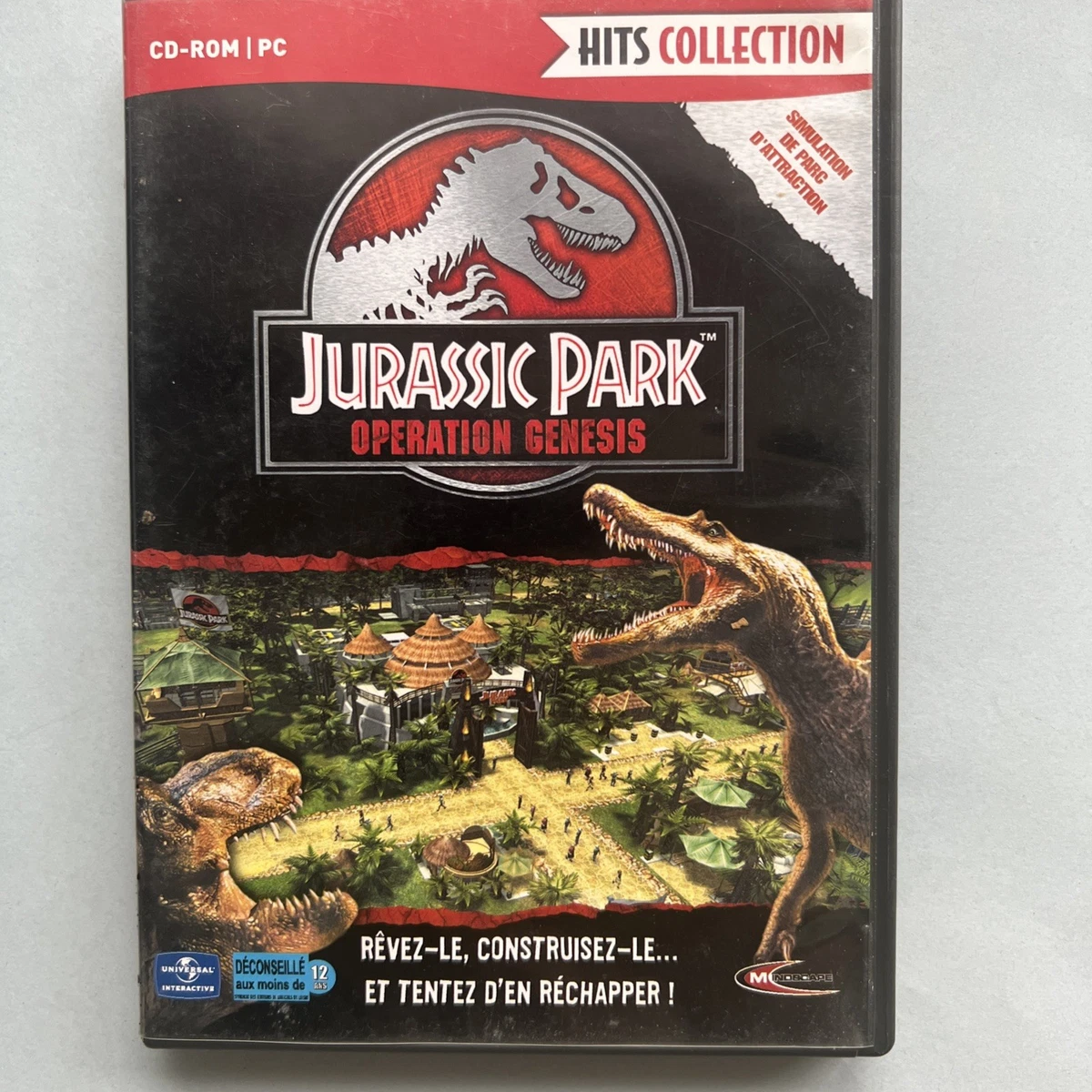 Jurassic Park opération Genesis pc dvd - Jeux vidéo