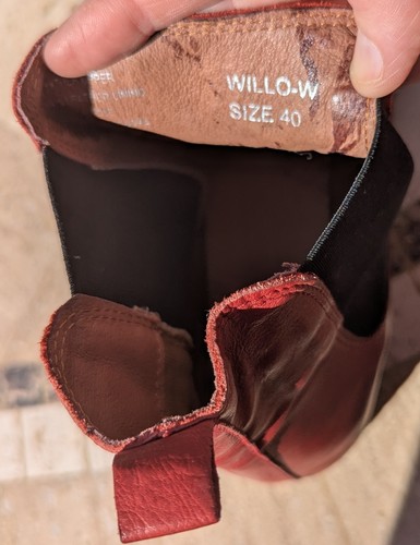 EOS Willo Chelsea Boots Euro 40 Aus 9 - Picture 5 of 8