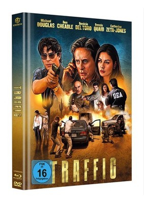 Traffic - Macht des Kartells - blu ray Mediabook UNCUT VERSION Michael Douglas ,