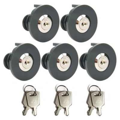5PCS Power Socket Locks with Key for Outlet Security and For Protection