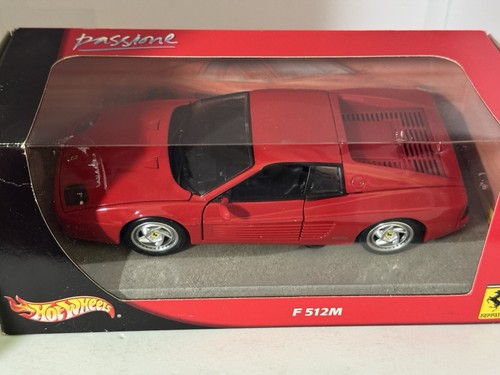 Hot Wheels Ferrari F512 M Passione Shell promo 1/24 new in box READ - Picture 3 of 8
