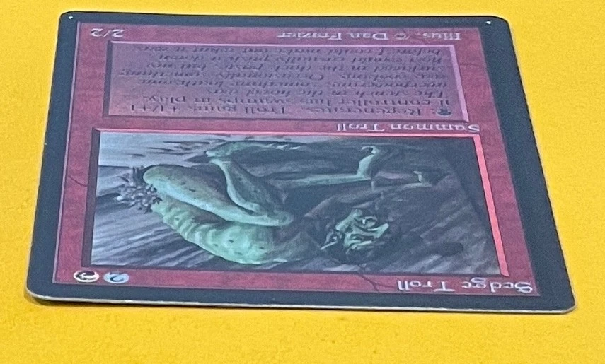 MTG SEDGE TROLL Beta (OldManMTG 012-568) - Image 3 of 4