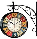 Antique Victoria Station Clock Double Sided Railway Wall Clock Home Decor Gift