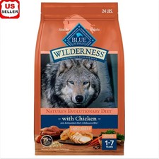 High Protein Large Breed Dry Dog Food Chicken Recipe Kibble Adult Dogs New