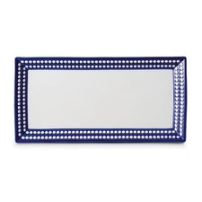 NEW L'Objet Perl'ee Rectangular Platter 41x20cm