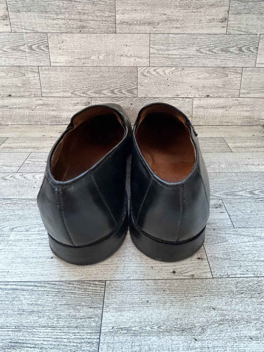 Allen Edmonds Sheridan Shoes Mens Size 11.5 Black Leather  display picture 3