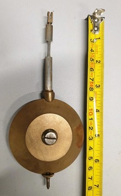 EIN SEHR SCHÖNES ANTIKES 4 GLAS MANTELUHR PENDEL.