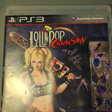 Warner Bros. Lollipop Chainsaw PS3 Game Disc w/ Case M - Mature