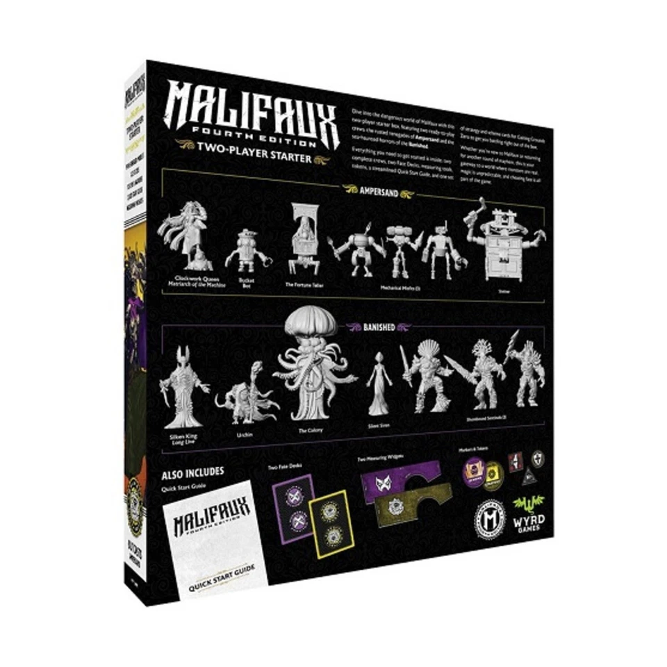 Wyrd Malifaux 4e Core Malifaux cuarta edición - Juego de inicio para dos jugadores WYR24901 Foto 2 de 3