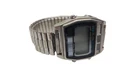 Seiko A258-5000 Silver Wave Digital Alarm Chronograph Watch Vintage Japan
