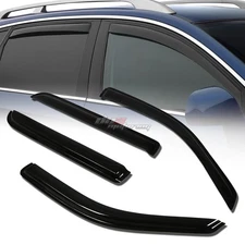 FOR 02-10 EXPLORER/MOUNTAINEER SMOKE WINDOW VISOR SHADE/VENT WIND/RAIN DEFLECTOR