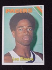 1975-76 TOPPS #259 LEN ELMORE RC PACERS NICE!!