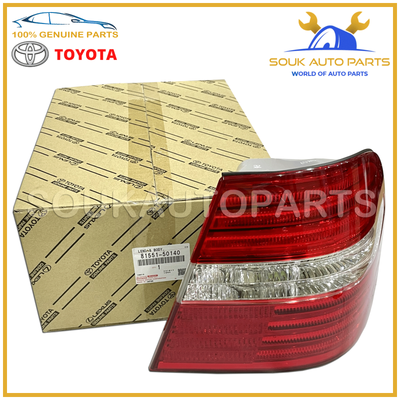 81551-50140 Genuine Toyota PASSENGER SIDE TAIL LIGHT LAMP (RH) For 