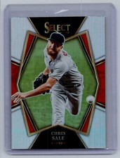 2022 Panini Select #142 Chris Sale Red Sox Prizm Silver Holo