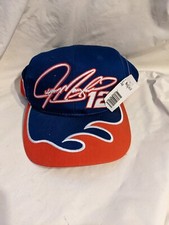 #12 Jeremy Mayfield Snapback Hat Cap Mobil 1 Flame Sawtooth NASCAR NWT