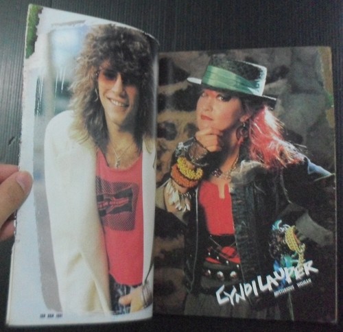 1985 Vintage DURAN DURAN David Bowie Cyndi Lauper Rick Springfield Book MEGARARE - Picture 6 of 12
