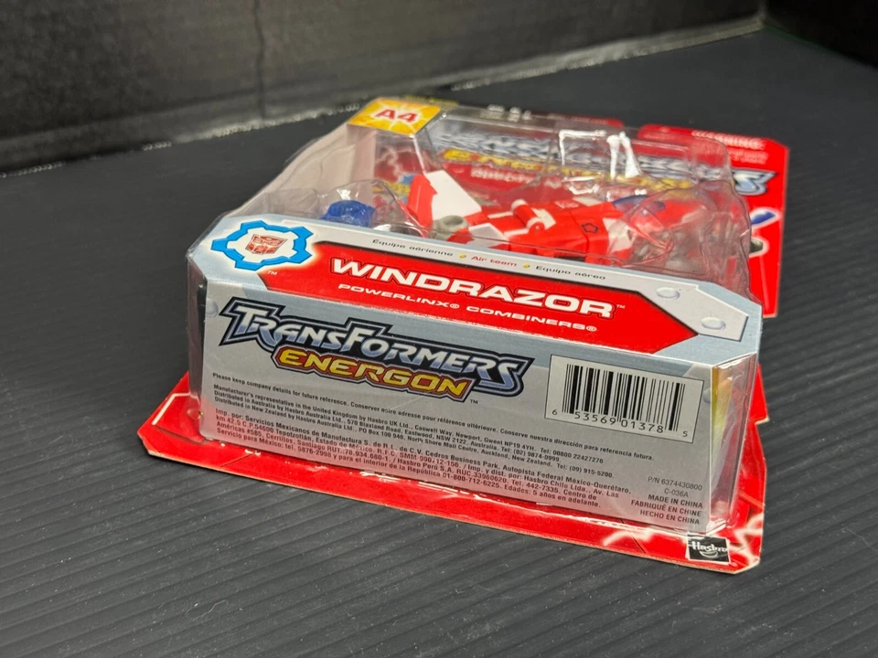 Transformers Energon Windrazor SELLADO Hasbro Basic 2004 Superion Maximus Foto 4 de 4