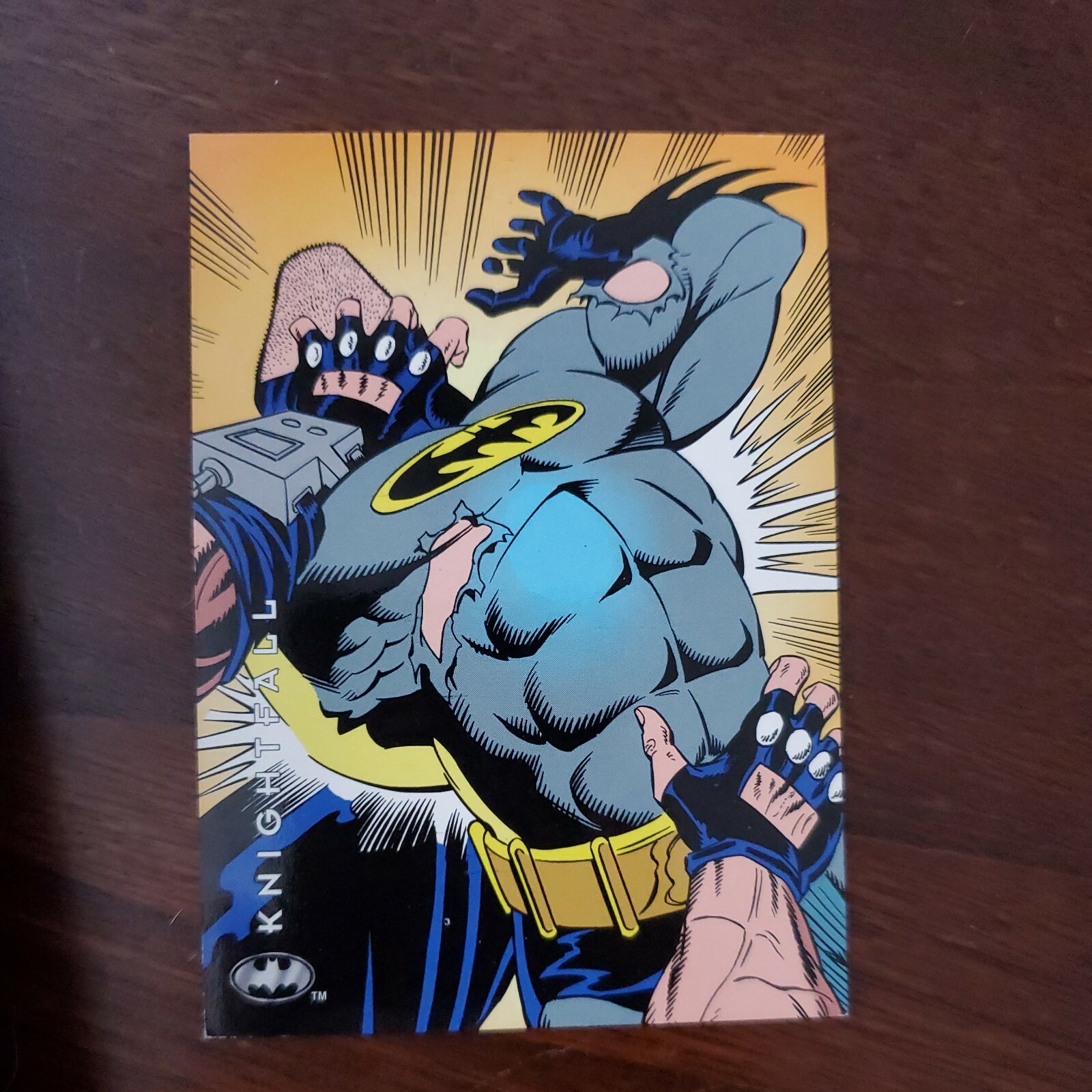 1994 SkyBox Batman: Saga of the Dark Knight The Broken Bat #84 