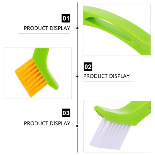 2 Pcs Fugenreiniger Für Badfliesen Reinigungsbürste Spüle Mann - Bild 3 von 12