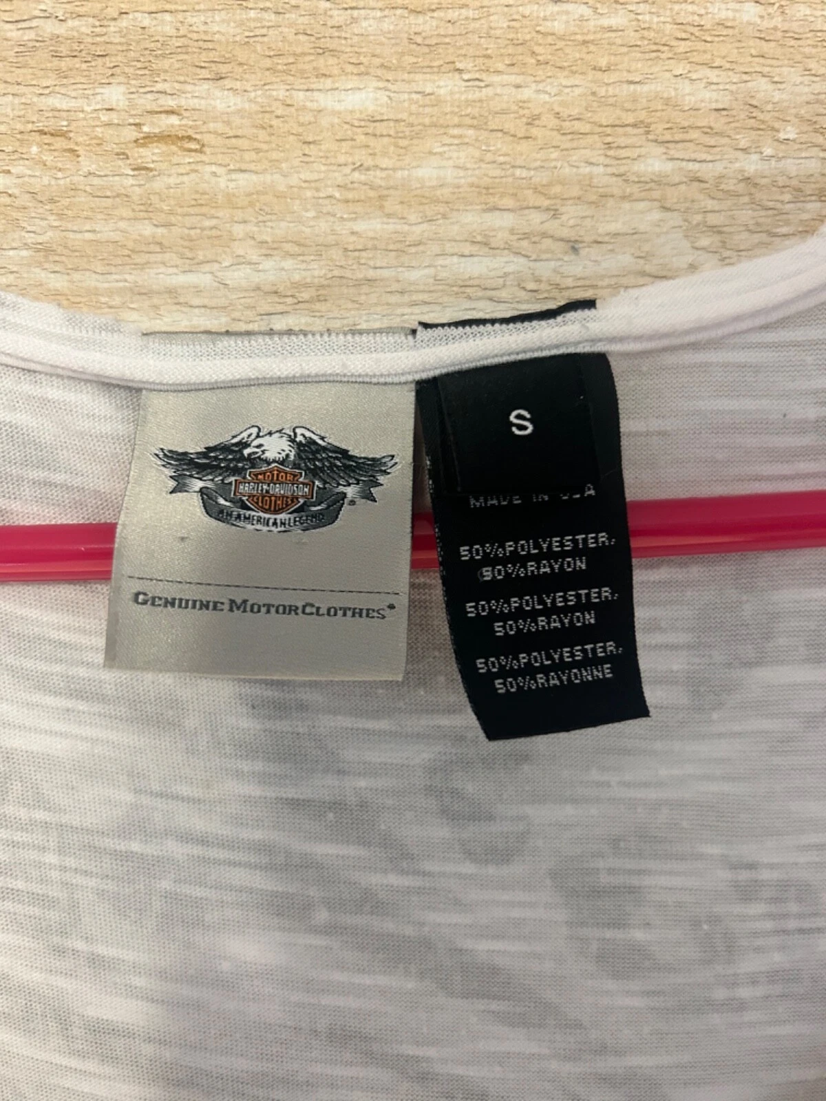 harley-davidson cold shoulder scoop neck shirt