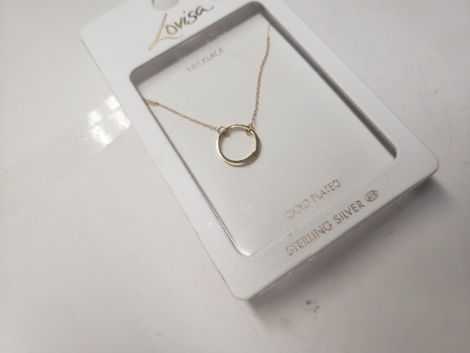 Gold Plated Sterling Silver Heart Pendant Necklace - Lovisa