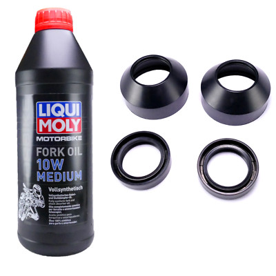 Gabelsimmerringe + ÖL Set für Suzuki GN 250 NJ42A NJ42AD 1985-1999