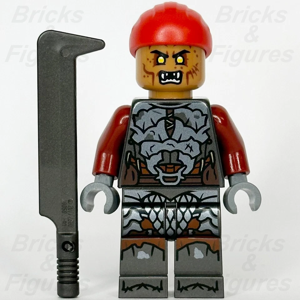 LEGO® El Señor de los Anillos Orco Minifigura Bandana Roja El Hobbit 10333 lor138 Foto 2 de 3
