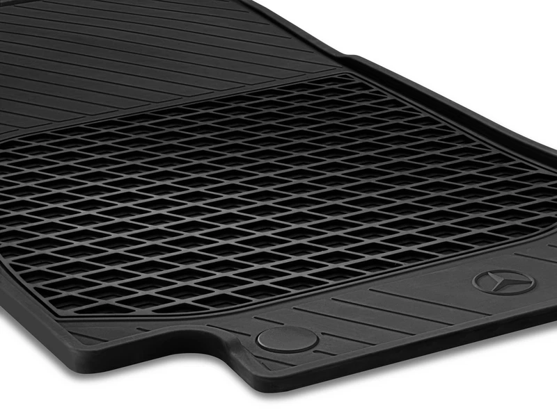 Genuine Mercedes Benz A238 E Class Coupe FRONT Rubber Floor Mats