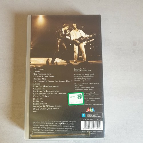 CELINE DION LIVE A PARIS - VHS - 第 2/4 張圖片