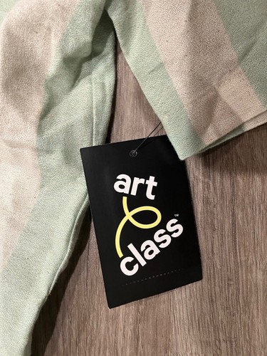 Boys Short Sleeve Button-Down Shirt Art Class by Target, Jade Mist Size XS (4/5) - Picture 7 of 11