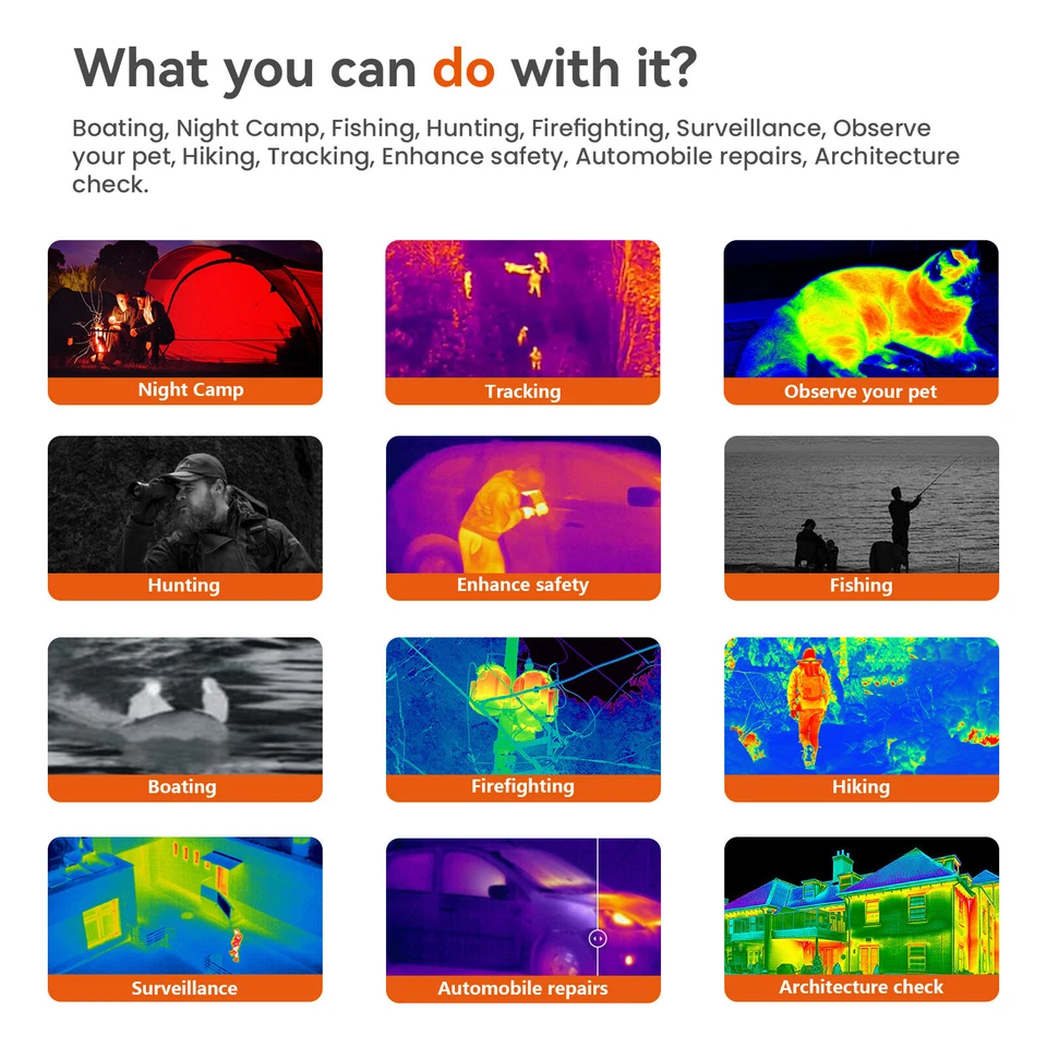 Thermal Imaging Monocular 8X Ai15 AI Support HDMI-compatible/CVBS Device - Image 2 of 4
