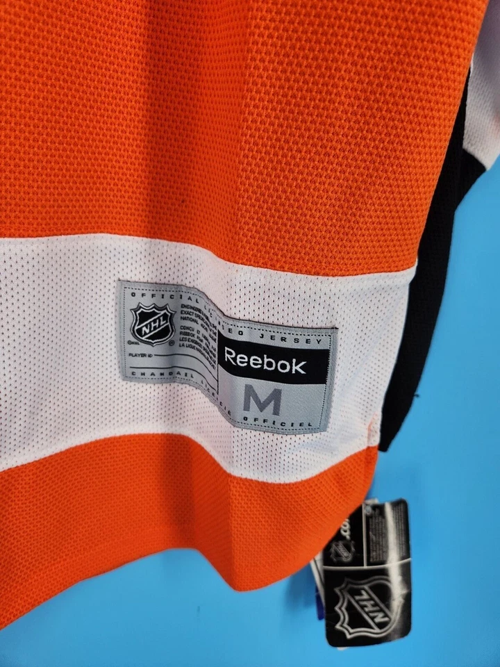 Camiseta deportiva cosida Reebok Vincent Lecavalier #40 Philadelphia Flyers para hombre mediana M Foto 3 de 4