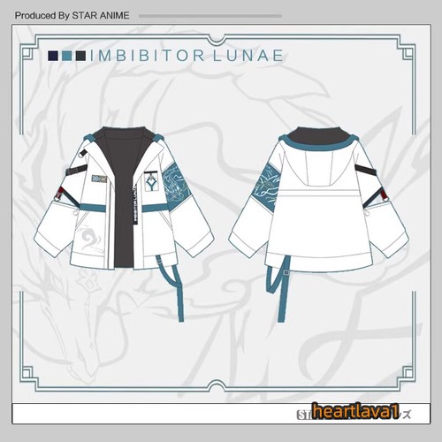 Imbibitor Lunae Sudadera con Capucha Abrigo Pantalón Unisex Chaqueta Prendas para el torso apto para Honkai: Star Rail - Imagen 5 de 13