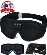 M scara dormir Auriculares sue o Bluetooth m scara ojos reproductor m sica NUEVO
