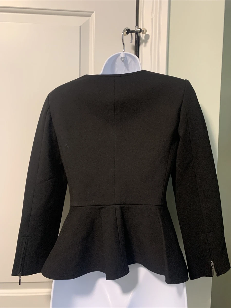 Topshop peplum clearance jacket