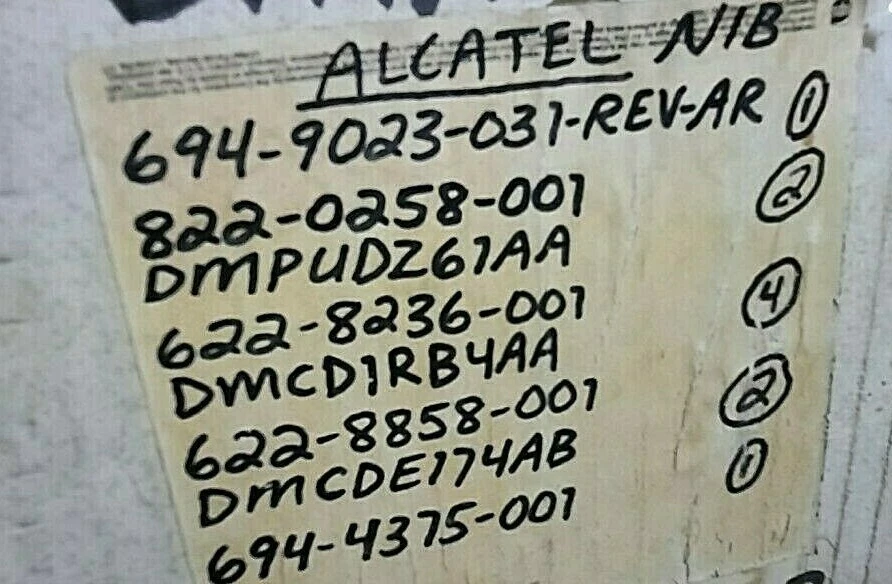 ALCATEL, DMX-3003 N, 694-9023-031, MULDEM SHELF 28 DSI FR LB, WITH CARDS, NEW - Image 3 of 4