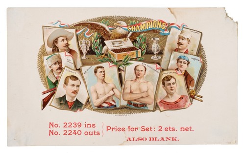 1888 N29 Allen & Ginter #16 William Ewing — Raw