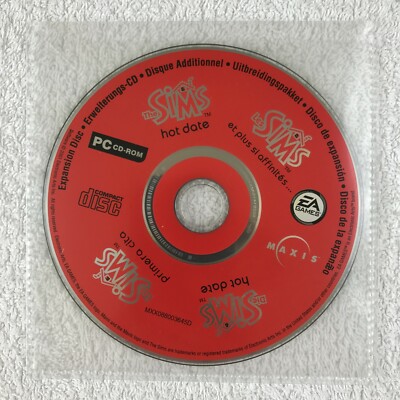 Die Sims: Hot Date - Expansion Pack (Windows PC, 2001) - Nur Disc