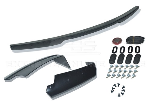 For 14-19 Corvette C7 Z06 Stage 2 Front Lip Splitter Side Skirts & Rear Spoiler - Picture 12 of 12