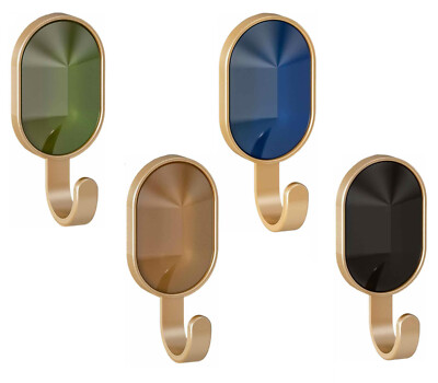 Ganci Adesivi A Forma Di Gatto - Set 6 Pezzi Per Appendere Asciugamani, Chiavi E Decorazione, Carico 1.5kg