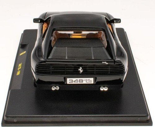 Ferrari 348 TB Berlinetta 1989 Black 1:24 Scale Model Car in Display Case F119 - Picture 12 of 14