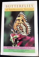Butterflies of Southeastern Arizona by Bailowitz/Brock 1991 1st Ed Paperback