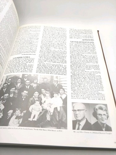 Navarro County History TEXAS Volume Two 1978 Large hardcover book Families - Picture 11 of 14