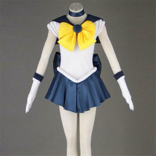 Sailor Moon Tenoh Haruka Sailor Uranus Cosplay Costume Props Clothes Bow Anime - Picture 4 of 5